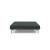 Cubed Deluxe Fabric Sofa Bed w/Aluminum Legs, Full Size