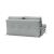 Cubed Deluxe Fabric Sofa Bed w/Aluminum Legs, Full Size