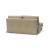 Cubed Deluxe Fabric Sofa Bed w/Aluminum Legs, Full Size