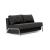 Cubed Deluxe Fabric Sofa Bed w/Aluminum Legs, Full Size
