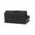 Cubed Deluxe Fabric Sofa Bed w/Aluminum Legs, Full Size