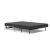 Cubed Deluxe Fabric Sofa Bed w/Aluminum Legs, Full Size