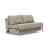 Cubed Deluxe Fabric Sofa Bed w/Aluminum Legs, Full Size