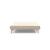 Cubed Deluxe Fabric Sofa Bed w/Aluminum Legs, Full Size