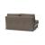 Cubed Deluxe Fabric Sofa Bed w/Aluminum Legs, Full Size