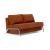 Cubed Deluxe Fabric Sofa Bed w/Aluminum Legs, Full Size