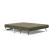 Cubed Deluxe Fabric Sofa Bed w/Chrome Legs, Queen Size