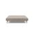 Cubed Deluxe Fabric Sofa Bed w/Chrome Legs, Queen Size