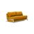 Cubed Deluxe Fabric Sofa Bed w/Chrome Legs, Queen Size