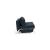 Cubed Deluxe Fabric Sofa Bed w/Chrome Legs, Queen Size