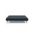 Cubed Deluxe Fabric Sofa Bed w/Chrome Legs, Queen Size