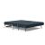 Cubed Deluxe Fabric Sofa Bed w/Chrome Legs, Queen Size