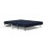 Cubed Deluxe Fabric Sofa Bed w/Chrome Legs, Queen Size