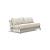 Cubed Deluxe Fabric Sofa Bed w/Chrome Legs, Queen Size