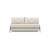 Cubed Deluxe Fabric Sofa Bed w/Chrome Legs, Queen Size