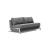 Cubed Deluxe Fabric Sofa Bed w/Chrome Legs, Queen Size