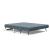 Cubed Deluxe Fabric Sofa Bed w/Chrome Legs, Queen Size