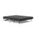 Cubed Deluxe Fabric Sofa Bed w/Chrome Legs, Queen Size