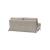 Cubed Deluxe Fabric Sofa Bed w/Chrome Legs, Queen Size