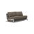 Cubed Deluxe Fabric Sofa Bed w/Chrome Legs, Queen Size