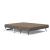 Cubed Deluxe Fabric Sofa Bed w/Chrome Legs, Queen Size