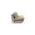 Cubed Deluxe Fabric Sofa Bed w/Chrome Legs, Queen Size