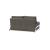 Cubed Deluxe Fabric Sofa Bed w/Chrome Legs, Full Size