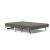 Cubed Deluxe Fabric Sofa Bed w/Chrome Legs, Full Size