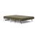 Cubed Deluxe Fabric Sofa Bed w/Chrome Legs, Full Size