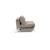 Cubed Deluxe Fabric Sofa Bed w/Chrome Legs, Full Size