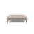 Cubed Deluxe Fabric Sofa Bed w/Chrome Legs, Full Size