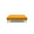 Cubed Deluxe Fabric Sofa Bed w/Chrome Legs, Full Size
