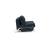 Cubed Deluxe Fabric Sofa Bed w/Chrome Legs, Full Size