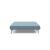 Cubed Deluxe Fabric Sofa Bed w/Chrome Legs, Full Size