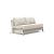 Cubed Deluxe Fabric Sofa Bed w/Chrome Legs, Full Size