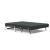 Cubed Deluxe Fabric Sofa Bed w/Chrome Legs, Full Size
