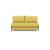 Cubed Deluxe Fabric Sofa Bed w/Chrome Legs, Full Size