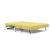 Cubed Deluxe Fabric Sofa Bed w/Chrome Legs, Full Size