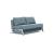 Cubed Deluxe Fabric Sofa Bed w/Chrome Legs, Full Size