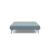 Cubed Deluxe Fabric Sofa Bed w/Chrome Legs, Full Size