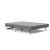Cubed Deluxe Fabric Sofa Bed w/Chrome Legs, Full Size
