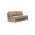 Cubed Deluxe Fabric Sofa Bed w/Chrome Legs, Full Size
