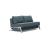 Cubed Deluxe Fabric Sofa Bed w/Chrome Legs, Full Size