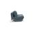 Cubed Deluxe Fabric Sofa Bed w/Chrome Legs, Full Size