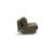 Cubed Deluxe Fabric Sofa Bed w/Chrome Legs, Full Size