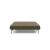 Cubed Deluxe Fabric Sofa Bed w/Chrome Legs, Full Size