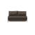 Cubed Deluxe Fabric Sofa Bed w/Chrome Legs, Full Size