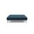 Cubed Deluxe Fabric Sofa Bed w/Chrome Legs, Full Size