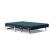 Cubed Deluxe Fabric Sofa Bed w/Chrome Legs, Full Size