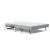 Cubed Deluxe Fabric Sofa Bed w/Chrome Legs, Full Size